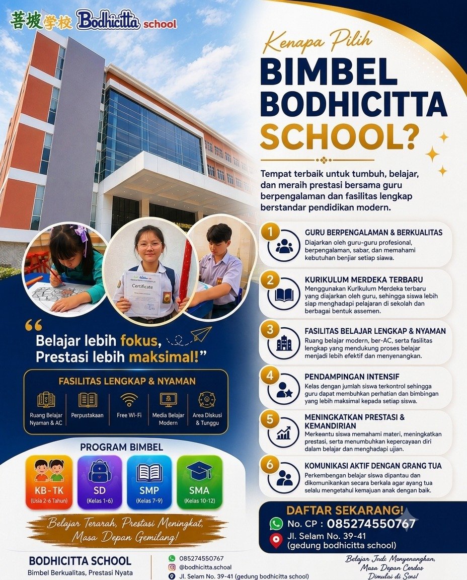 Brosur Bimbel 1